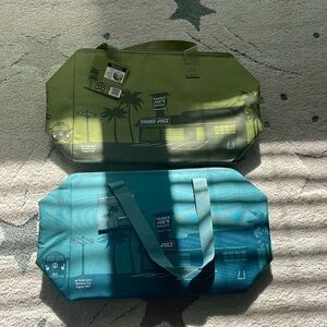 BNWT Trader Joes Ltd Edition XL Reusable Insulated Bag NEW RELEASE! x 2